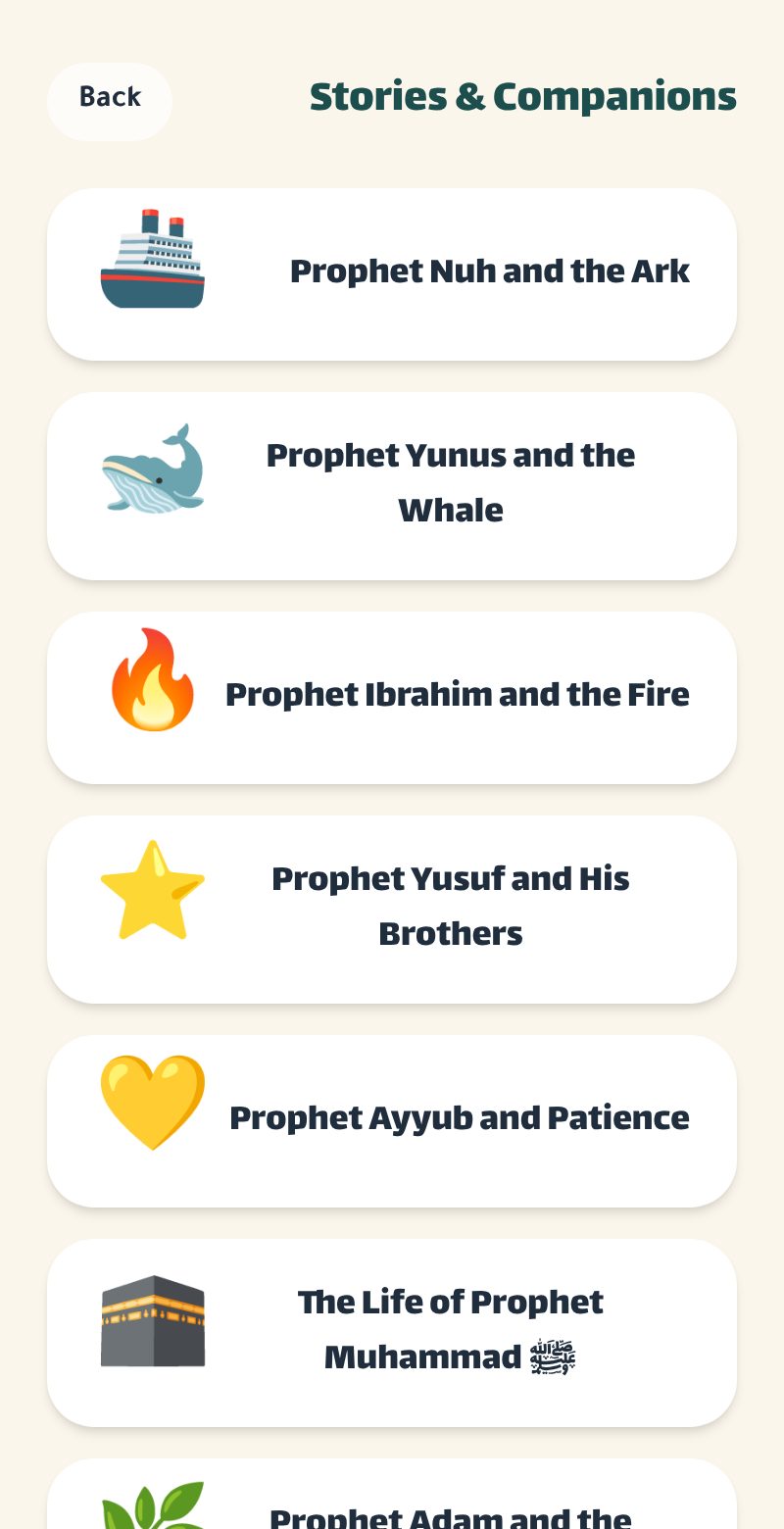 Kidows prophet stories screen